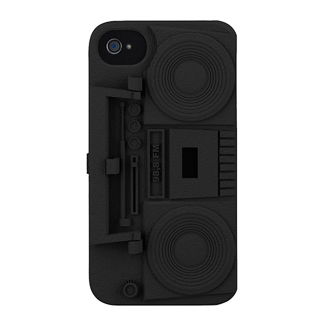 【iPhone4S/4 ケース】Freshfiber Boombox Graphite Black