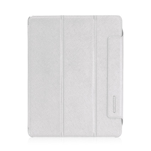 【iPad(第3世代/第4世代) iPad2 ケース】LeatherLook with Front cover for iPad (第3世代)/iPad 2 ホワイトgoods_nameサブ画像