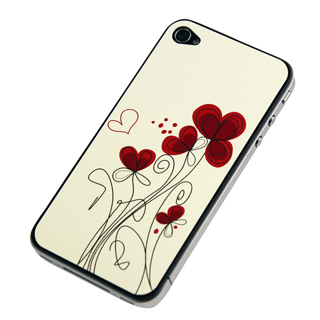 【iPhone4S/4 スキンシール】Leaflick スキンシール （Little kiss）goods_nameサブ画像