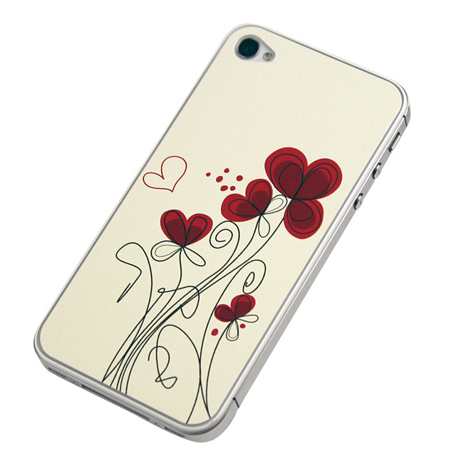 【iPhone4S/4 スキンシール】Leaflick スキンシール （Little kiss）goods_nameサブ画像