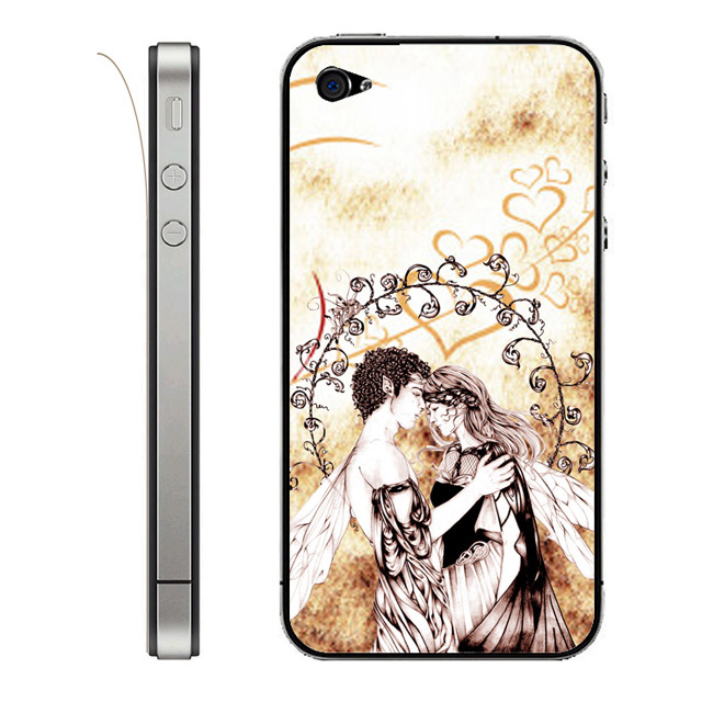 【iPhone4S/4 スキンシール】Leaflick スキンシール （Lovers）goods_nameサブ画像