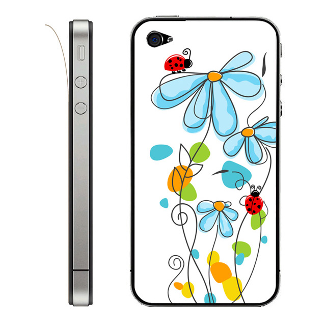 【iPhone4S/4 スキンシール】Leaflick スキンシール （Ladybug）goods_nameサブ画像