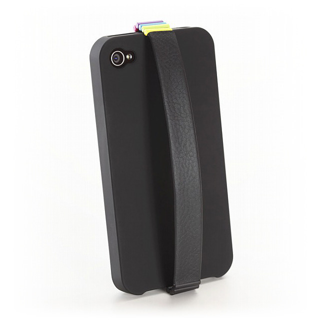 【iPhone】【革バージョン】クイックFTホルダー (Black) for iPhone5/4S/4