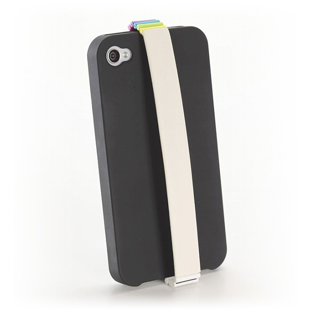 【iPhone】【革バージョン】クイックFTホルダー (White) for iPhone5/4S/4