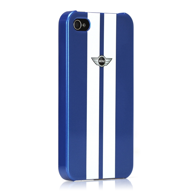 【iPhone ケース】CG Mobile MINI Stripes Hard Case for iPhone 4S/4 ブルーgoods_nameサブ画像