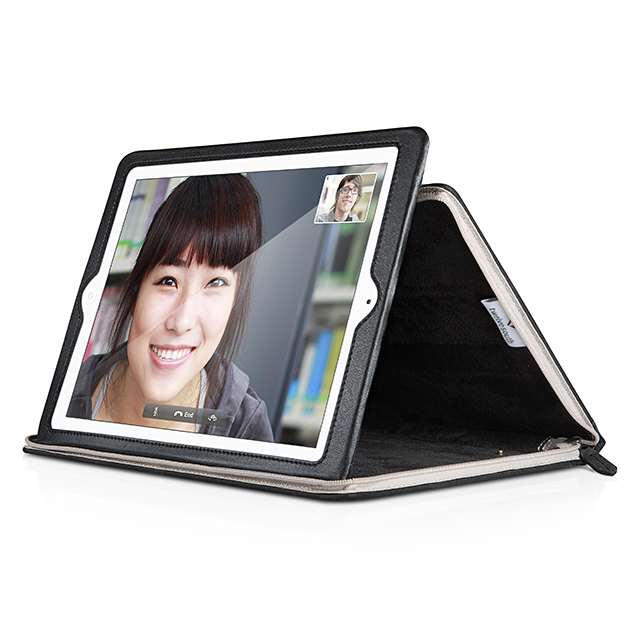 【iPad(第3世代/第4世代) iPad2 ケース】BookBook v2 (クラシックブラック)goods_nameサブ画像