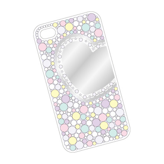 【iPhone ケース】iDress ミラージュエリーカバー iPhone4S/4 i4S-35WHサブ画像