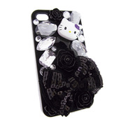 【iPhone4S/4 ケース】ハローキティ デコカバー iPhone4S/4 i4S-KT11