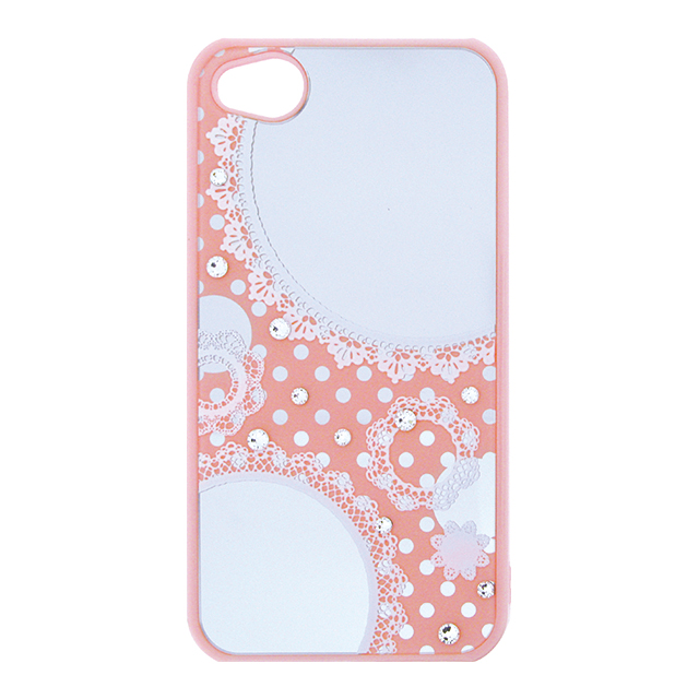 【iPhone ケース】iDress ミラージュエリーカバー(スワロフスキークリスタル) iPhone4S/4 i4S-38PKgoods_nameサブ画像