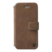 【iPhoneSE(第1世代)/5s/5 ケース】Prestige Vintage Leather Diary (Vintage Brown)