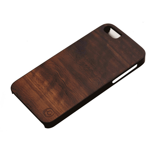 【iPhoneSE(第1世代)/5s/5 ケース】Real wood case Genuine Koara ブラックフレームサブ画像
