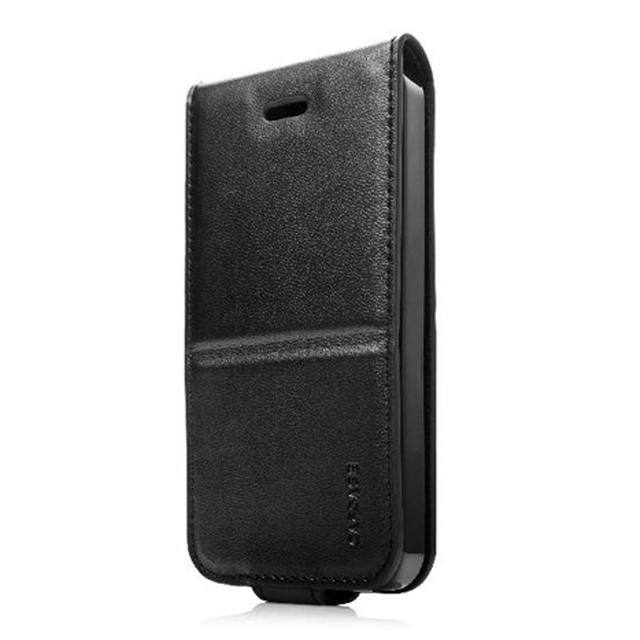 【iPhoneSE(第1世代)/5s/5 ケース】Folder Case Upper Classic, Blackサブ画像