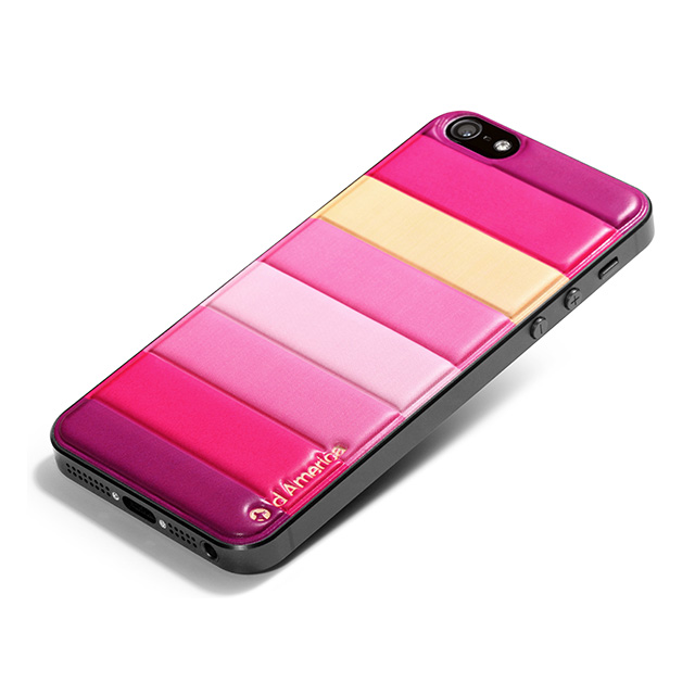 【iPhoneSE(第1世代)/5s/5 スキンシール】Cushi Stripe Pinkサブ画像