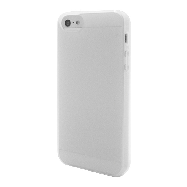 【iPhone5s/5 ケース】cassion TPUソフトケース For iPhone5s/5 IP5TPUCS705 (クリアーホワイト)