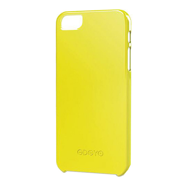 【iPhone5s/5 ケース】iPhone5s/5 ODOYOヴィヴィッドプラス レモンイエロー