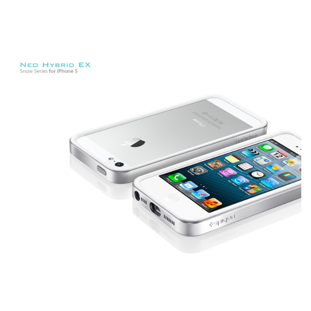 【iPhoneSE(第1世代)/5s/5 ケース】Neo Hybrid EX Snow Series (Satin Silver)goods_nameサブ画像