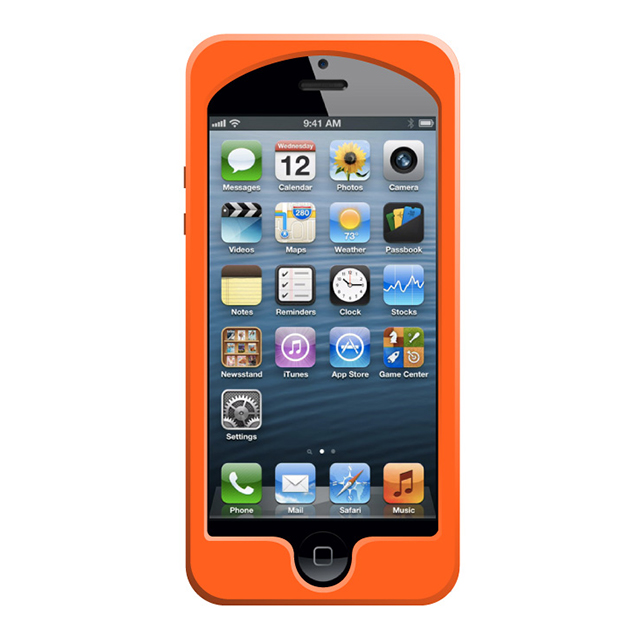 【iPhone5s/5 ケース】GIZMON SOFT iCA ORANGEサブ画像