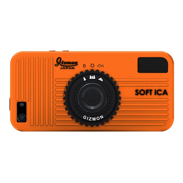 【iPhone5s/5 ケース】GIZMON SOFT iCA ORANGE