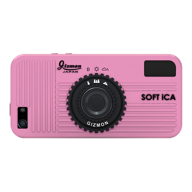 【iPhone5s/5 ケース】GIZMON SOFT iCA PINK