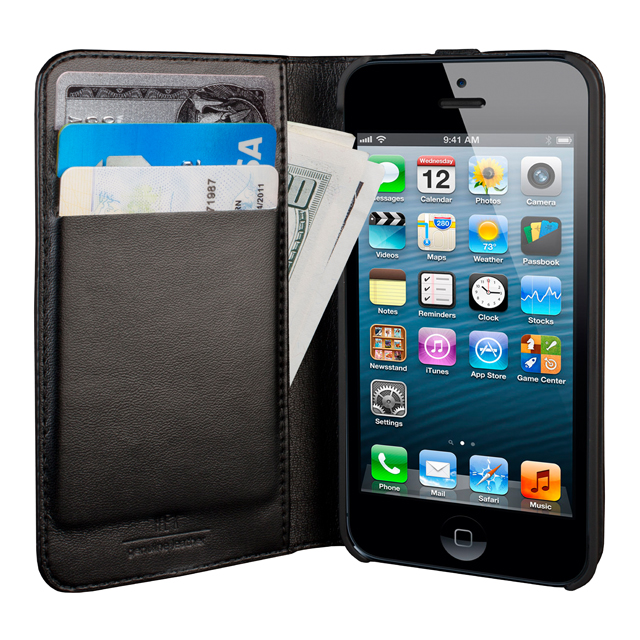 【iPhone5s/5 ケース】Axis Wallet for iPhone 5s/5  トリノブラックgoods_nameサブ画像