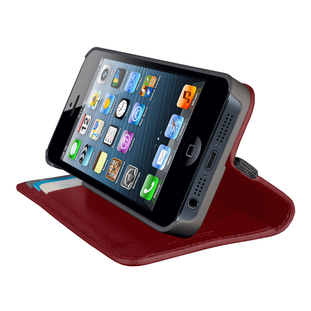 【iPhone5s/5 ケース】Axis Wallet for iPhone 5s/5  トリノレッドサブ画像