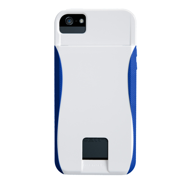 【iPhoneSE(第1世代)/5s/5 ケース】POP! ID Case, White/Marine Bluegoods_nameサブ画像