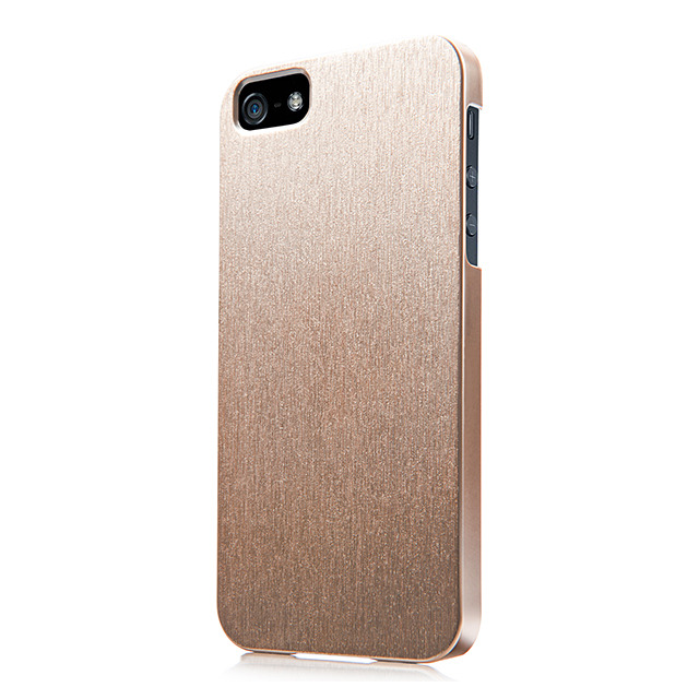 【iPhoneSE(第1世代)/5s/5 ケース】Karapace Jacket Silva Satin Gold