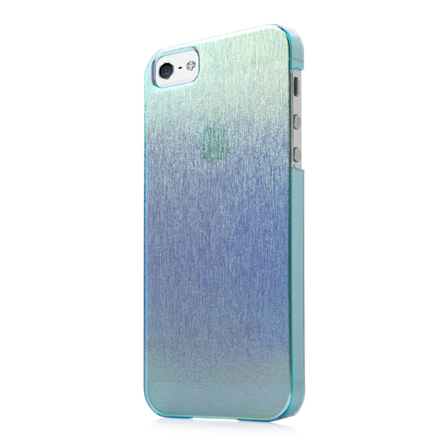 【iPhoneSE(第1世代)/5s/5 ケース】Karapace Jacket Silva Shimma Gold/Blueサブ画像