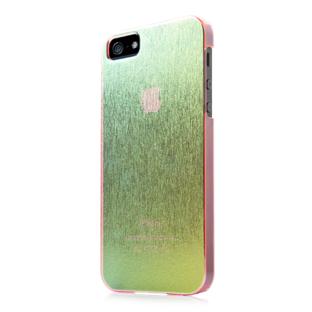 【iPhoneSE(第1世代)/5s/5 ケース】Karapace Jacket Silva Shimma Gold/Redgoods_nameサブ画像