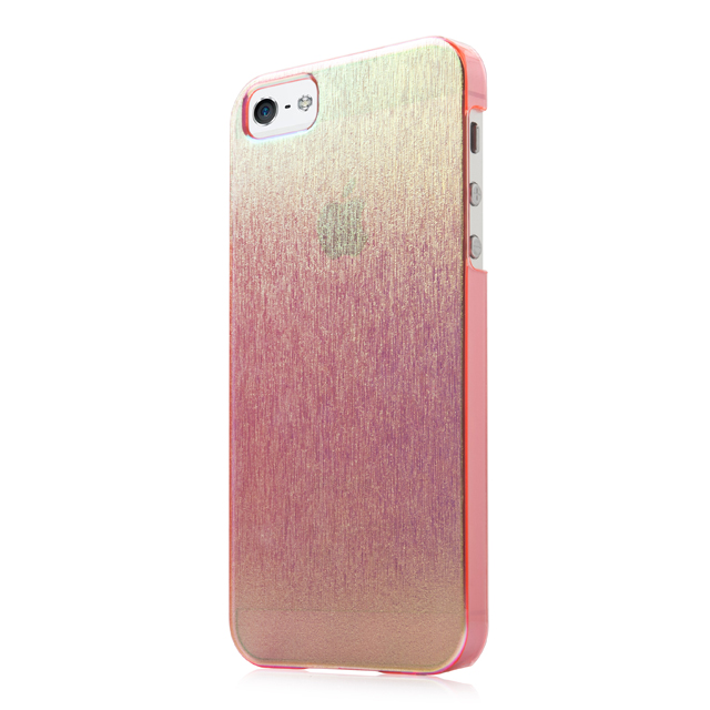 【iPhoneSE(第1世代)/5s/5 ケース】Karapace Jacket Silva Shimma Gold/Redサブ画像