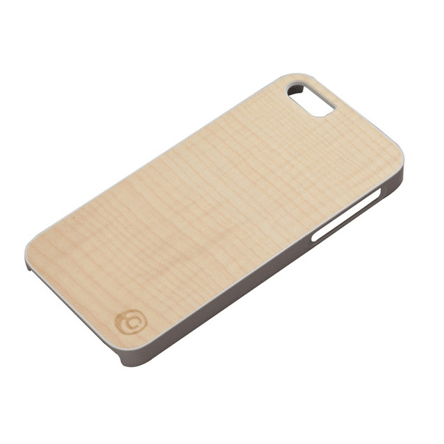【iPhoneSE(第1世代)/5s/5 ケース】Real wood case Genuine Sand beach ホワイトフレームgoods_nameサブ画像
