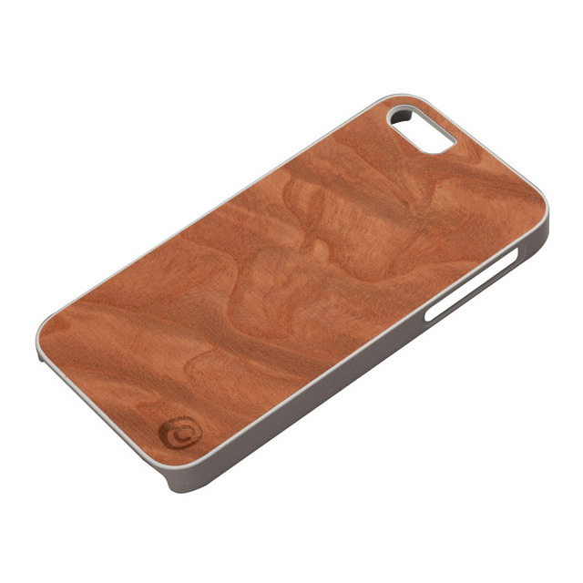 【iPhoneSE(第1世代)/5s/5 ケース】Real wood case Genuine Magma ホワイトフレームgoods_nameサブ画像
