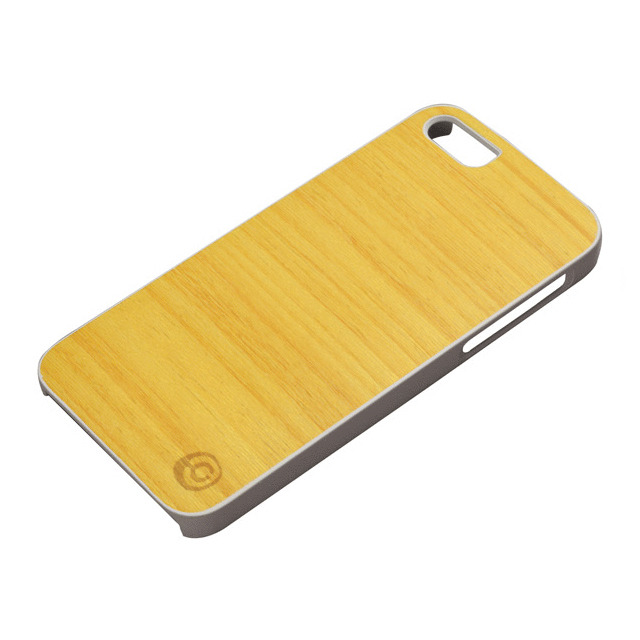 【iPhoneSE(第1世代)/5s/5 ケース】Real wood case Vivid Lemon tree ホワイトフレームgoods_nameサブ画像