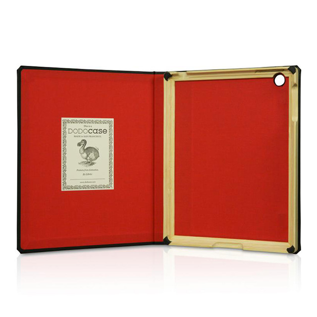 【iPad(第3世代/第4世代) iPad2 ケース】DODOcase Classic Red カメラホールサブ画像