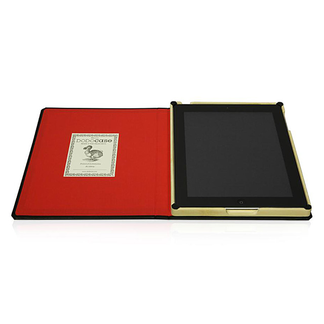 【iPad(第3世代/第4世代) iPad2 ケース】DODOcase Classic Red カメラホールgoods_nameサブ画像