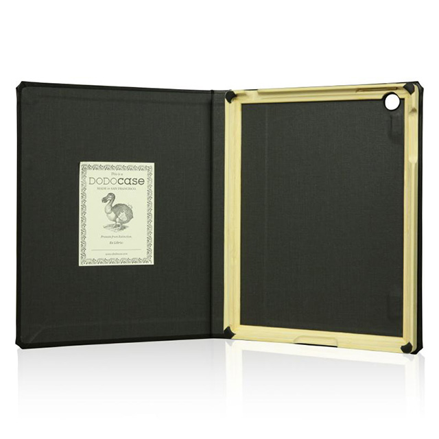 【iPad(第3世代/第4世代) iPad2 ケース】DODOcase Classic Charcoal カメラホールサブ画像