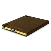 【iPad(第3世代/第4世代) iPad2 ケース】DODOcase SCHOLAR Leather Brown カメラホール