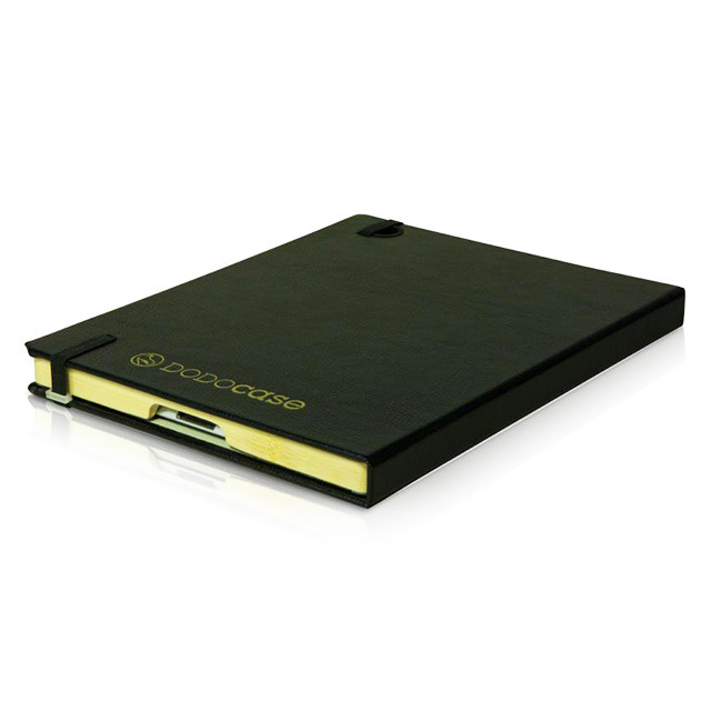 【iPad(第3世代/第4世代) iPad2 ケース】DODOcase SCHOLAR Leather Black カメラホール