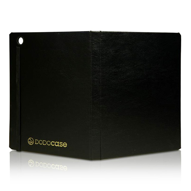 【iPad(第3世代/第4世代) iPad2 ケース】DODOcase SCHOLAR Leather Black カメラホールサブ画像