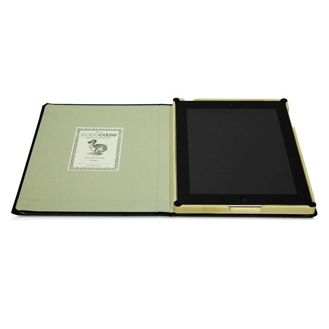 【iPad(第3世代/第4世代) iPad2 ケース】DODOcase SCHOLAR Leather Black カメラホールgoods_nameサブ画像