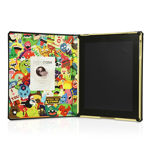 【iPad(第3世代/第4世代) iPad2 ケース】DODOcase Chirply Random Monsters カメラホールgoods_nameサブ画像