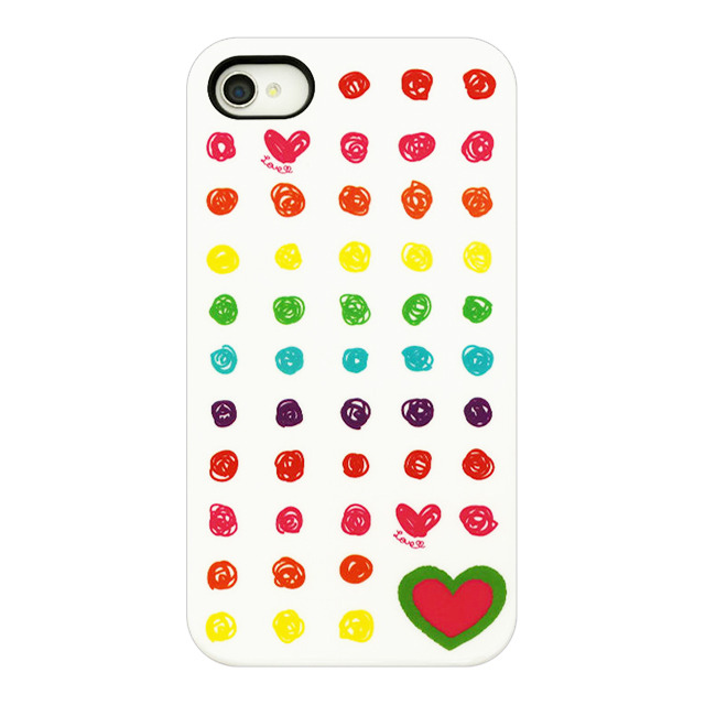 【iPhone4S/4 ケース】Pop Heart Multi