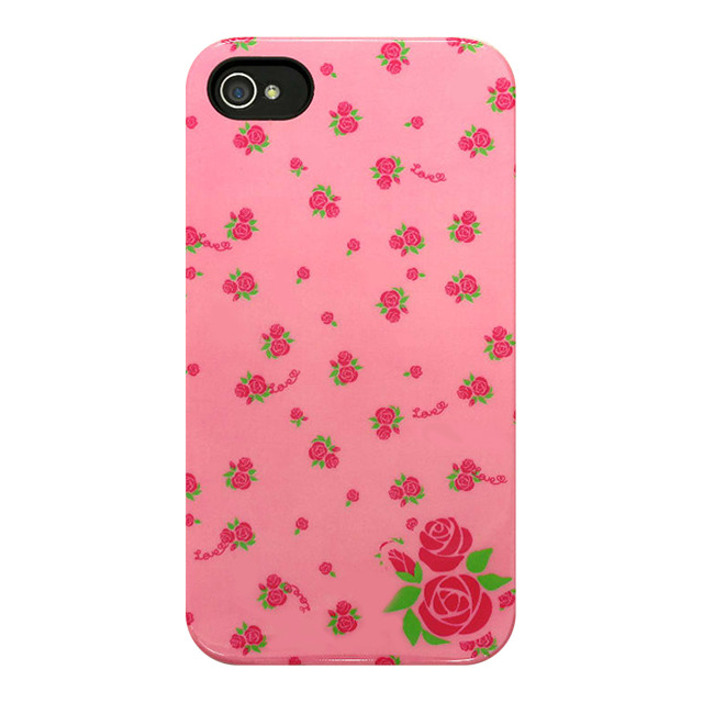 【iPhone4S/4 ケース】Petit Flower Rose