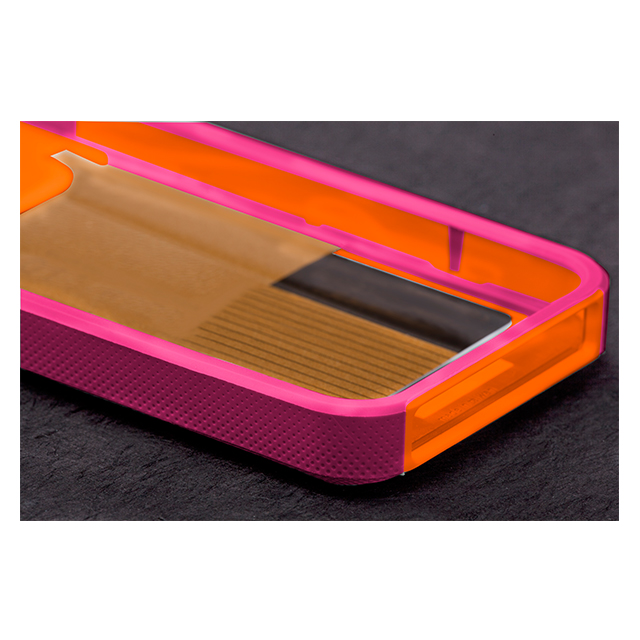 【iPhoneSE(第1世代)/5s/5 ケース】POP! ID Case, Tangerine Orange/Lipstick Pinkgoods_nameサブ画像