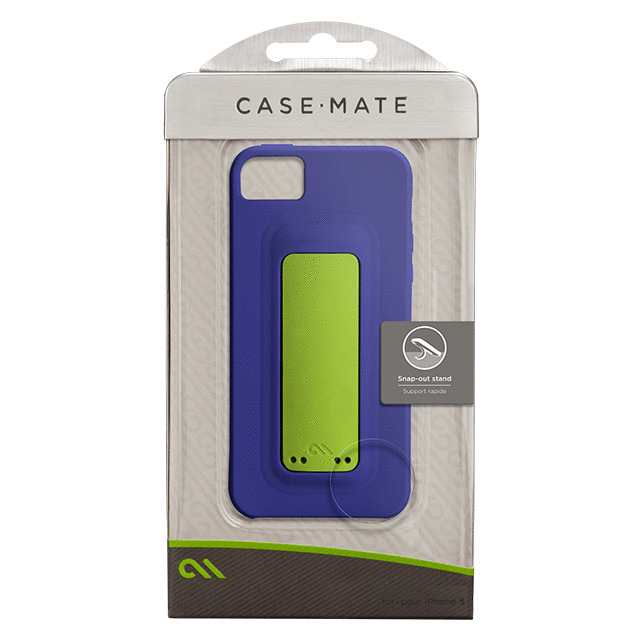 【iPhoneSE(第1世代)/5s/5 ケース】Snap Case (Violet Purple/Chartreuse Green)サブ画像