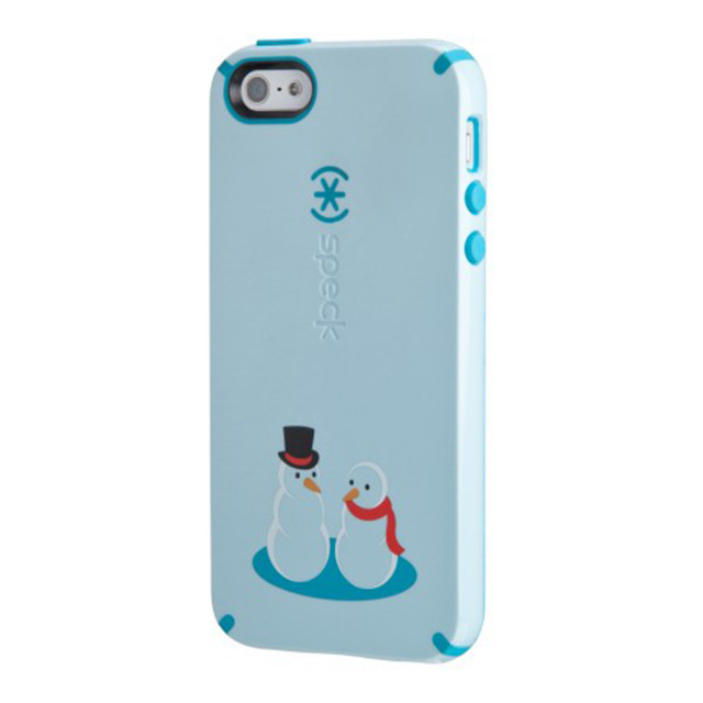 【iPhone5s/5 ケース】CandyShell FrostyFriends Frost Blue/Peacock Blue