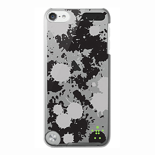 【iPod touch(第5世代) ケース】Shield Splatter (ブラック)