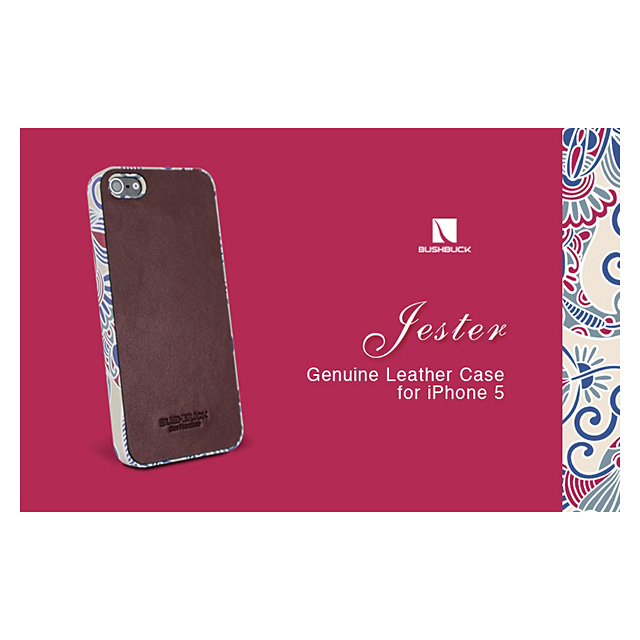 【iPhoneSE(第1世代)/5s/5 ケース】Jester (Grain 03) シェニュインレザーケース アンバーgoods_nameサブ画像