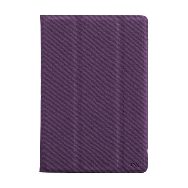 【iPad mini(初代) ケース】Tuxedo Case, Violet Purple / Beige