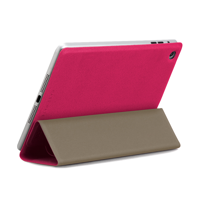 【iPad mini(初代) ケース】Tuxedo Case, Ruby Red / Beigeサブ画像